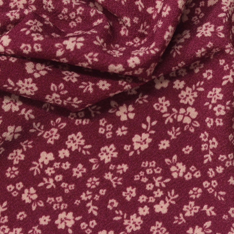 Beige Floral Knit, Polyester