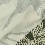 Cream Floral Jersey Knit, Viscose, 180 gsm — photo 1