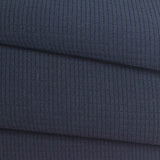 Dark Navy Grid Knit, Polyester — photo 1