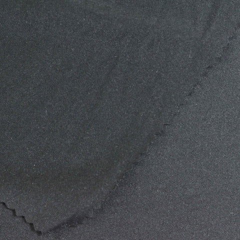 Polyester Stretch Jersey Knit Fabric, 142 gsm, 165 cm — Grey