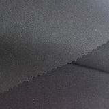 Polyester Tencel Lyocell Stretch Scuba Knit Fabric, 350 gsm, 160 cm — Black — photo 1