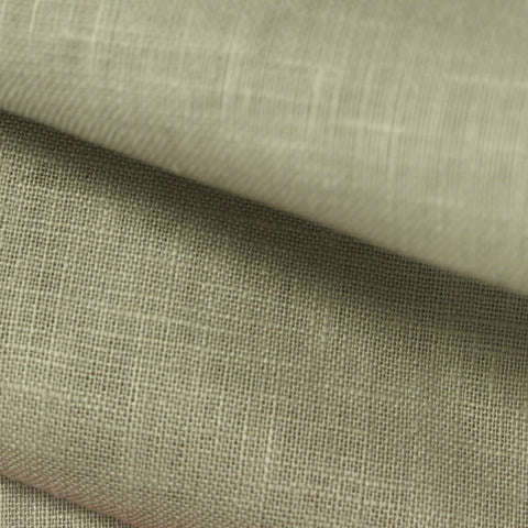 Linen Cotton Woven Fabric, 230 gsm — Khaki