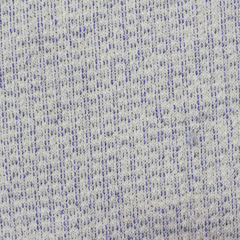 Blue Marl Chunky Knit, Cotton-Poly, 444 gsm