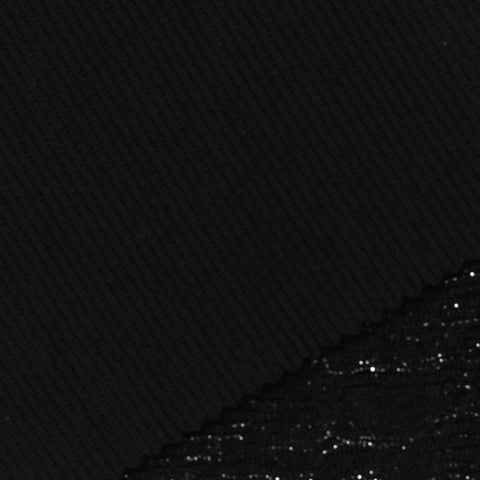 Black Sparkle Knit, Polyester