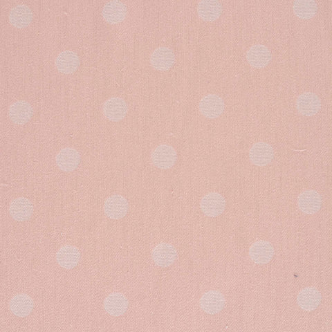 Light Pink Dots Jacquard, Cotton-Poly