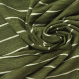 Green Marl Jersey Knit, Viscose-Cotton — photo 1