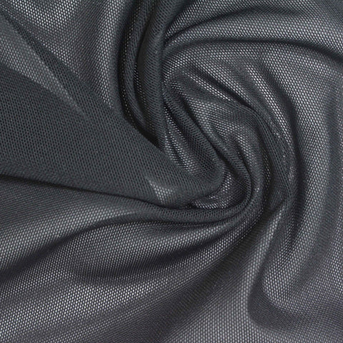 Nylon Stretch Mesh Fabric, 150 gsm, 150 cm — Navy