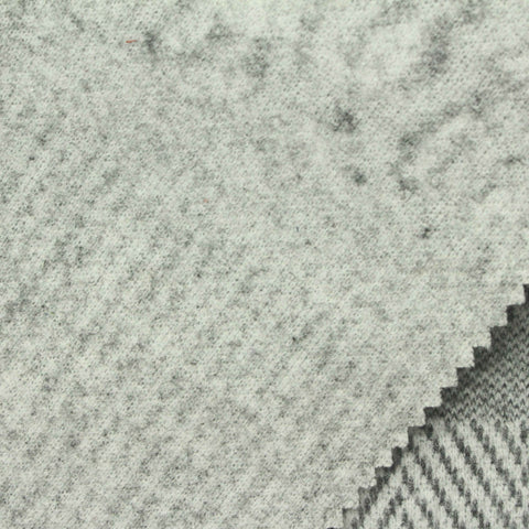 Grey Leopard Knit, Polyester