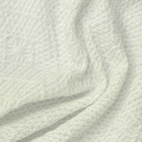 Cream Diamond Jersey Knit, Polyester — photo 1