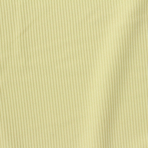 Polyester Stretch Rib Knit Fabric, 281 gsm, 133 cm — Yellow