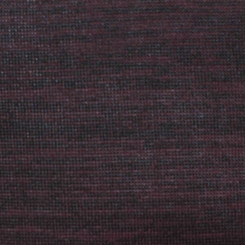 Burgundy Fine-Marl Chunky Knit