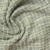 Polyester Cotton Metallic Stretch Bouclé Fabric, 315 gsm, 160 cm — Grey — photo 1