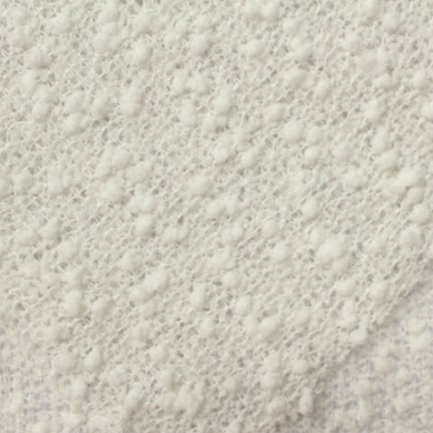 100% Acrylic Jersey Knit Fabric, 200 gsm, 160 cm — White