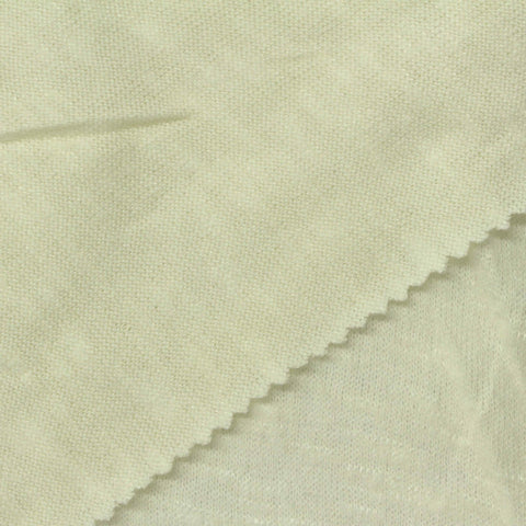 Pale Yellow Marl Jersey Knit, Viscose-Poly