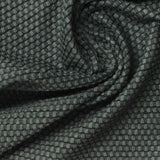 Jacquard Polyester Stretch Jersey Knit Fabric, 190 gsm, 150 cm — Green — photo 1
