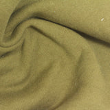 Brushed 100% Cotton French Terry Fabric, 499 gsm, 188 cm — Khaki — photo 1