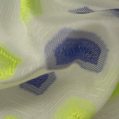 Lime Lines Jacquard, Poly-Nylon