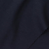 Cotton Polyester Stretch Interlock Knit Fabric, 300 gsm, 168 cm — Navy — photo 1