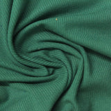 Viscose Stretch Rib Knit Fabric, 270 gsm, 125 cm — Green — photo 1