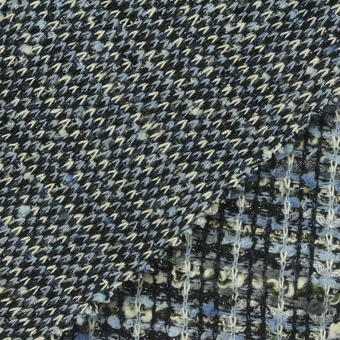 Black Marl Bouclé, Polyester, 290 gsm