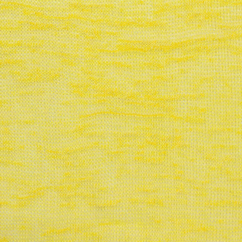 Yellow Marl Knit, Polyester, 131 gsm