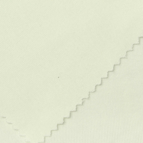 Cotton Polyester Rib Knit Fabric, 240 gsm, 165 cm — Khaki