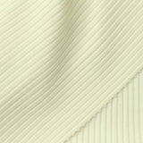 Cotton Stretch Rib Knit Fabric, 180 gsm, 130 cm — Khaki — photo 1