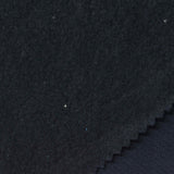 Brushed Cotton Polyester French Terry Fabric, 265 gsm, 185 cm — Navy — photo 1