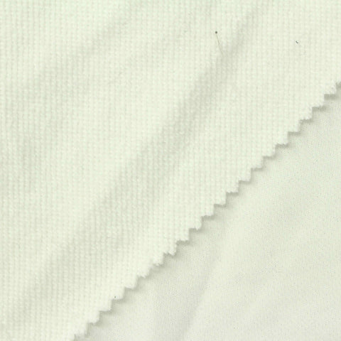 Cotton Polyester French Terry Fabric, 330 gsm, 180 cm — Beige