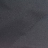 Nylon Stretch Interlock Knit Fabric, 220 gsm, 150 cm — Black — photo 1