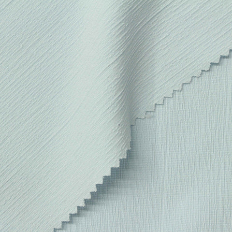 Polyester Stretch Crepe Fabric, 235 gsm, 153 cm — Blue
