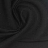Viscose Nylon Piqué Knit Fabric, 166 gsm, 176 cm — Black — photo 1