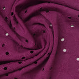 Purple Diamond Jacquard, Polyester — photo 1