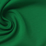 Polyester Cotton Stretch Scuba Knit Fabric, 320 gsm, 165 cm — Green — photo 1