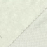 Polyester Viscose Stretch Interlock Knit Fabric, 280 gsm, 165 cm — White — photo 1