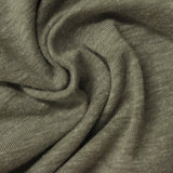 Khaki Marl Jersey Knit, Cotton-Poly — photo 1