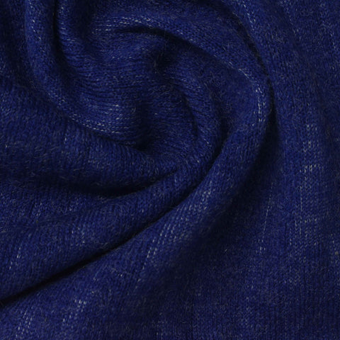 Blue Marl Jacquard, Acrylic-Nylon