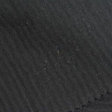 Heather Polyester Cotton Scuba Knit Fabric, 285 gsm, 180 cm — Black — photo 1