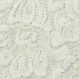 Off-White Floral Lace, Nylon, 130 cm — photo 1