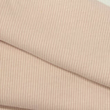 Polyester Stretch Rib Knit Fabric, 450 gsm, 130 cm — Beige — photo 1