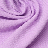 Polyester Stretch Knit Fabric, 185 gsm, 165 cm — Purple — photo 1