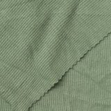 Viscose Stretch Rib Knit Fabric, 240 gsm, 120 cm — Green, ref EF-261000 — photo 1