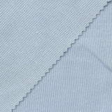 Cotton Stretch Rib Knit Fabric, 190 gsm, 110 cm — Blue — photo 1