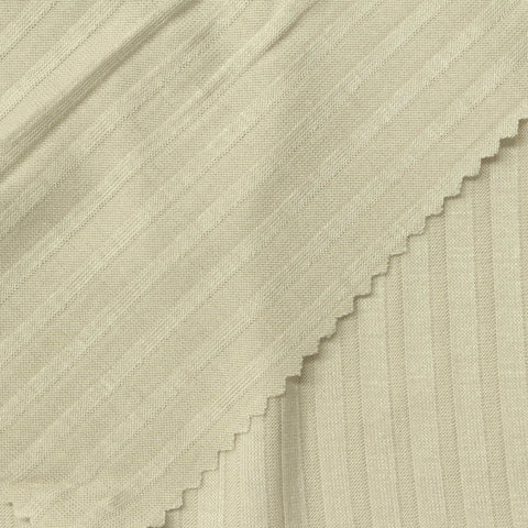 Light Beige Ribbed Rib Knit, Viscose