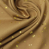 Gold Glitter Jersey Knit, Polyester — photo 1