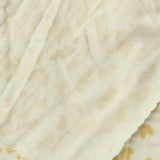 Cream Animal Print Jersey Knit, Cotton-Viscose — photo 1