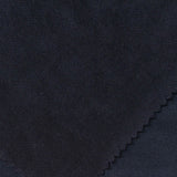 Cotton Nylon Stretch French Terry Fabric, 260 gsm, 145 cm — Navy — photo 1