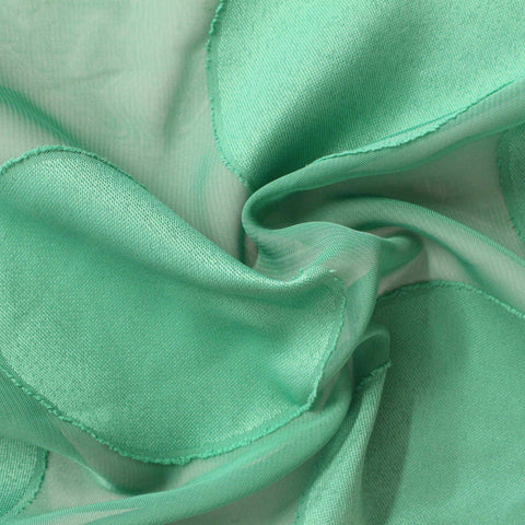 Mint Dots Jacquard, Polyester