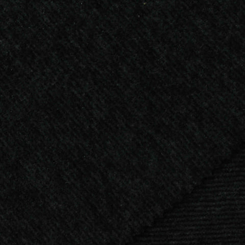 100% Cotton Knit Fabric, 424 gsm, 160 cm — Black