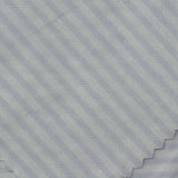 Light Blue Horizontal-Stripe Knit, Cotton-Poly — photo 1